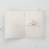 ビーチ誕生日 カード (内部)