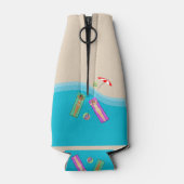 ビーチ誕生日 ボトルクーラー (裏面)