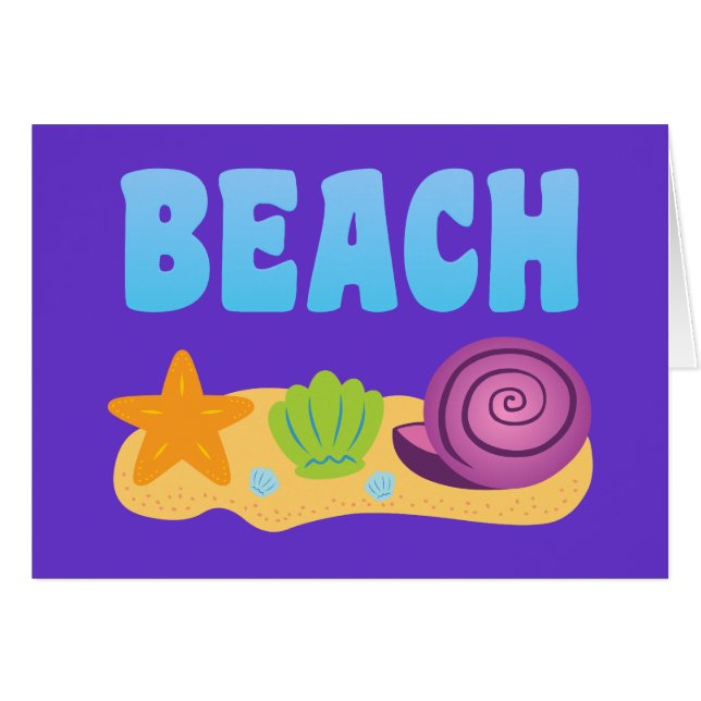 ビーチ貝 (正面横)