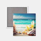 ビーチ財宝 マグネット (正面/裏面)