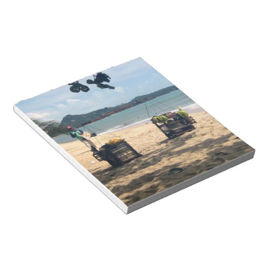 ビーチ販売…ラマイビーチコサムイ島 ノートパッド (アングル)