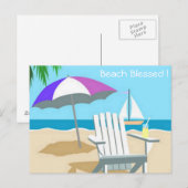 ビーチ賛美はがき ポストカード (正面/裏面)