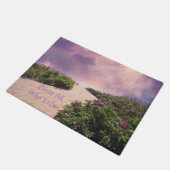 ビーチ賛美歓迎 ドアマット (アングル)