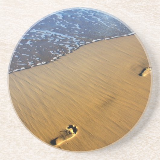 ビーチ足跡コースター コースター (正面)