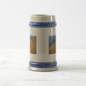 ビーチ足跡 ビールジョッキ (中央)