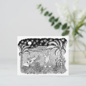 ビーチ踊りスタイル ポストカード (スタンド正面)