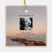 ビーチ追悼慰霊祭 セラミックオーナメント (正面)