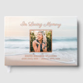 ビーチ追悼法会 ゲストブック (正面)