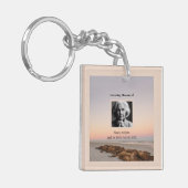 ビーチ追悼記念 キーホルダー (正面左)