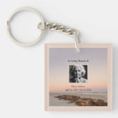 ビーチ追悼記念 キーホルダー (正面)