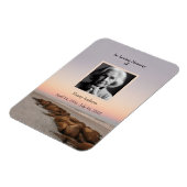 ビーチ追悼記念 マグネット (左側)