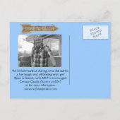 ビーチ退職日はがきを保存 案内ポストカード (裏面)