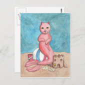 ビーチ遊 ポストカード (正面/裏面)