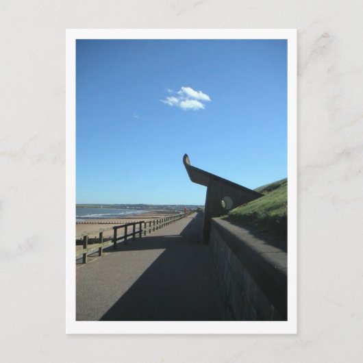 ビーチ避難所 ポストカード (正面)