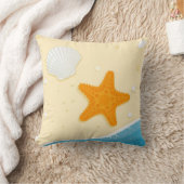 ビーチ部屋の枕 クッション (ブランケット)