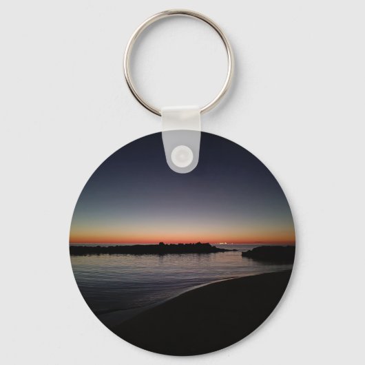 ビーチ鍵鎖 キーホルダー (正面)