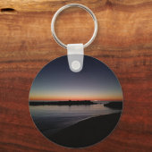 ビーチ鍵鎖 キーホルダー (裏面)