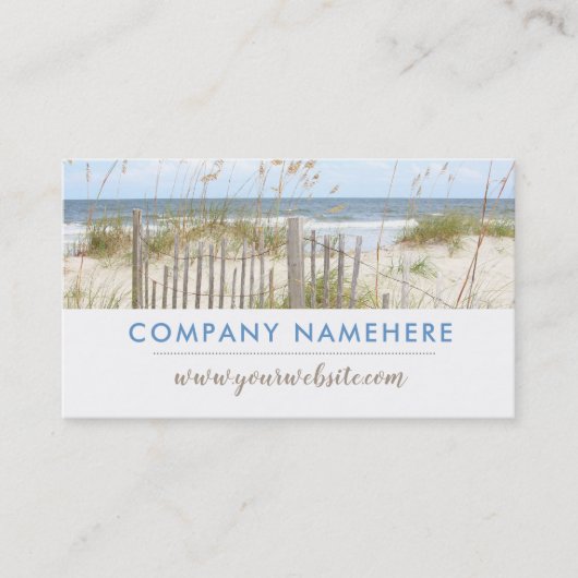 ビーチ関連名刺 名刺 (正面)