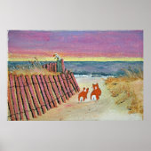 ビーチ集合 ポスター (正面)