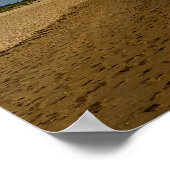 ビーチ雲 ポスター (角)