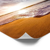 ビーチ静穏 ポスター (角)