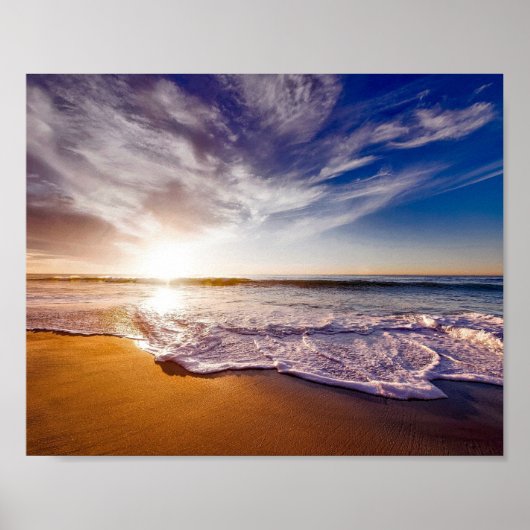 ビーチ静穏 ポスター (正面)