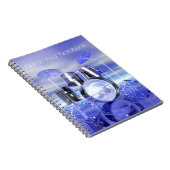 ビーチ音楽ノートのDrumset ノートブック (右側)