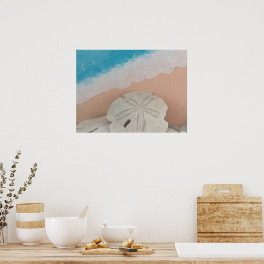 ビーチ願い ポスター (キッチン)