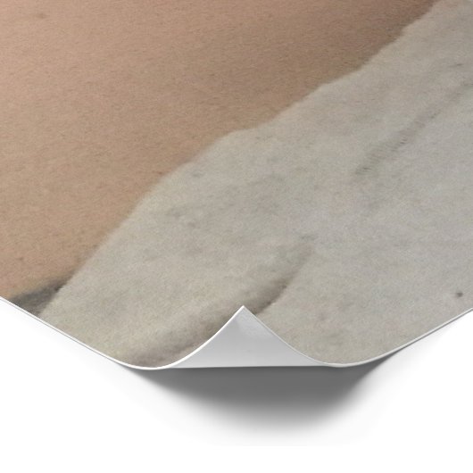 ビーチ願い ポスター (角)