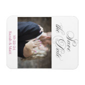 ビーチ風景の記念日マグネット　写真入り マグネット (横)