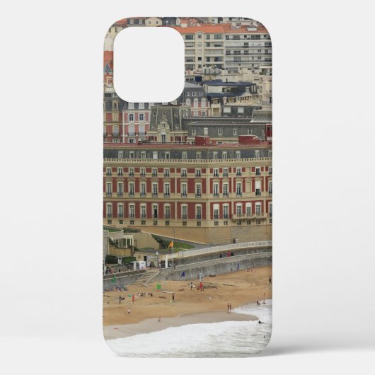 ビーチ風景(フランス):古代の海辺のリゾート地 Case-Mate iPhoneケース (裏面)