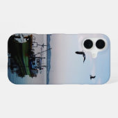 ビーチ風景 iPhone 16ケース (裏面横)