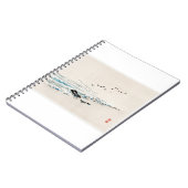 ビーチ風景by河野楳嶺 ノートブック (左側)