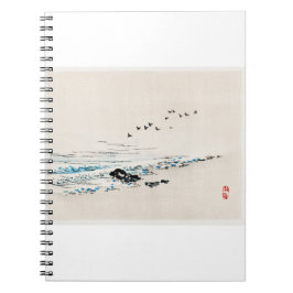 ビーチ風景by河野楳嶺 ノートブック