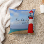 ビーチ風 クッション (ブランケット)