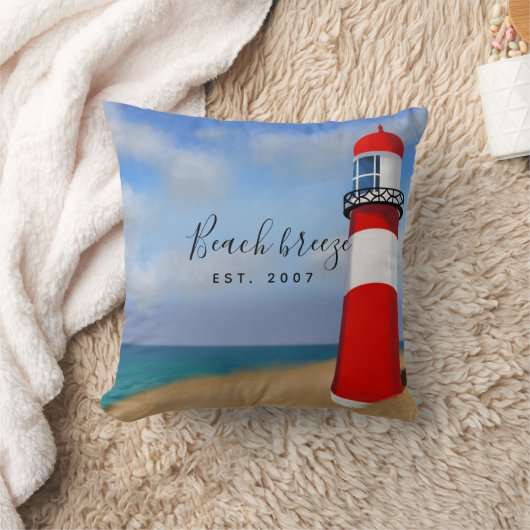 ビーチ風 クッション (ブランケット)