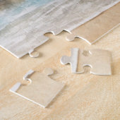 ビーチ飛んでいるのカモメ ジグソーパズル (側面)