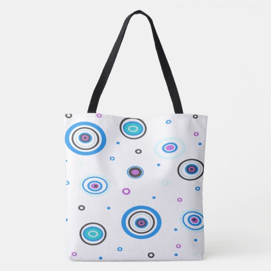 ビーチ食料品ショッピング週末の再使用可能 トートバッグ (裏面)