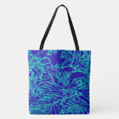 ビーチ食料品ショッピング週末の再使用可能 トートバッグ (正面)