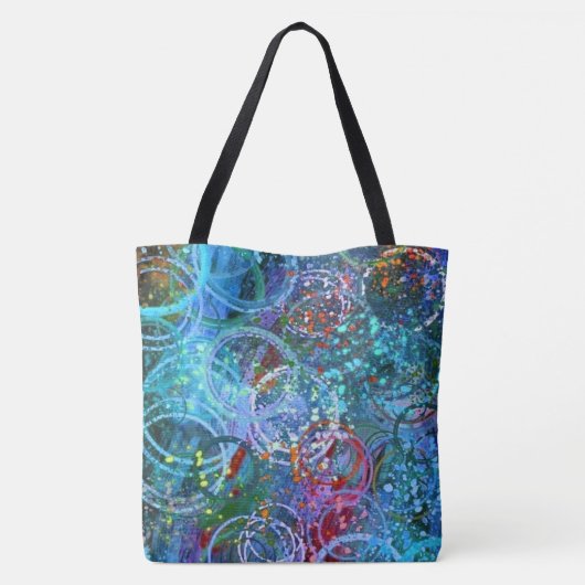 ビーチ食料品ショッピング週末の再使用可能 トートバッグ (裏面)