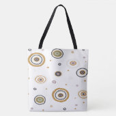 ビーチ食料品ショッピング週末の再使用可能 トートバッグ (正面)