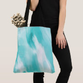 ビーチ食料品ショッピング週末の再使用可能 トートバッグ (クローズアップ)