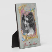 ビーチ魔法アートフレーム フォトプラーク (側面)