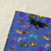 ビーチ鳥がタオルをビーチ ビーチタオル (インサイチュ)