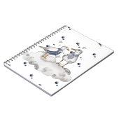 ビーチ鳥 ノートブック (左側)