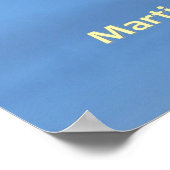 ビーチ鳥 ポスター (角)