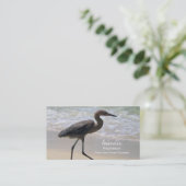 ビーチ鳥 名刺 (スタンド正面)