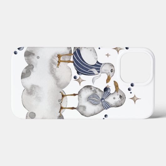 ビーチ鳥 Case-Mate iPhoneケース (裏面 (横))