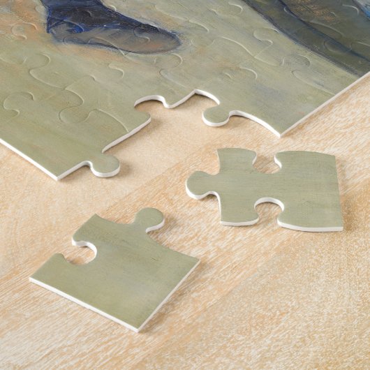 ビーチ1884年で遊んでいる子供 ジグソーパズル (側面)