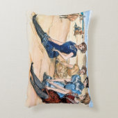 ビーチ1900年のギブソン・ガール アクセントクッション (正面(垂直))